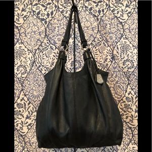 Cole Haan Black Leather Tote